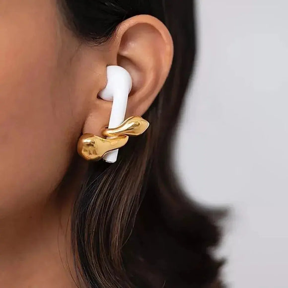 Snake Air-pod Holder Earrings GlamChasyn
