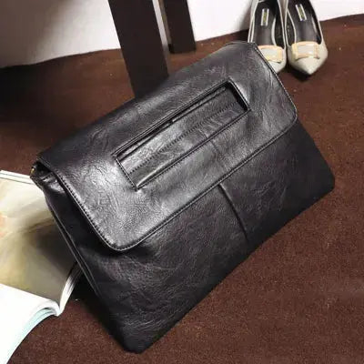 Classic Canvas Leather Envelope Clutch With Genuine Leather Receipt Pouch  Fashionable Memo Cover For Men And Women From Alfang, $35.43 | DHgate.Com