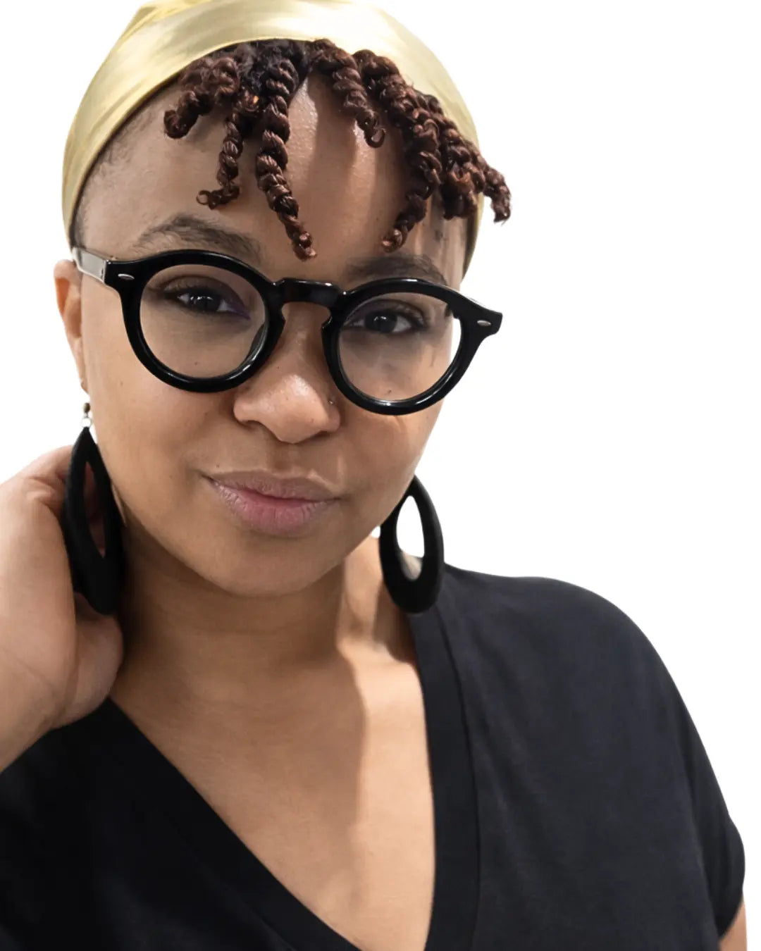 The Confident Curve Round Eyeglasses Shadez of Glam