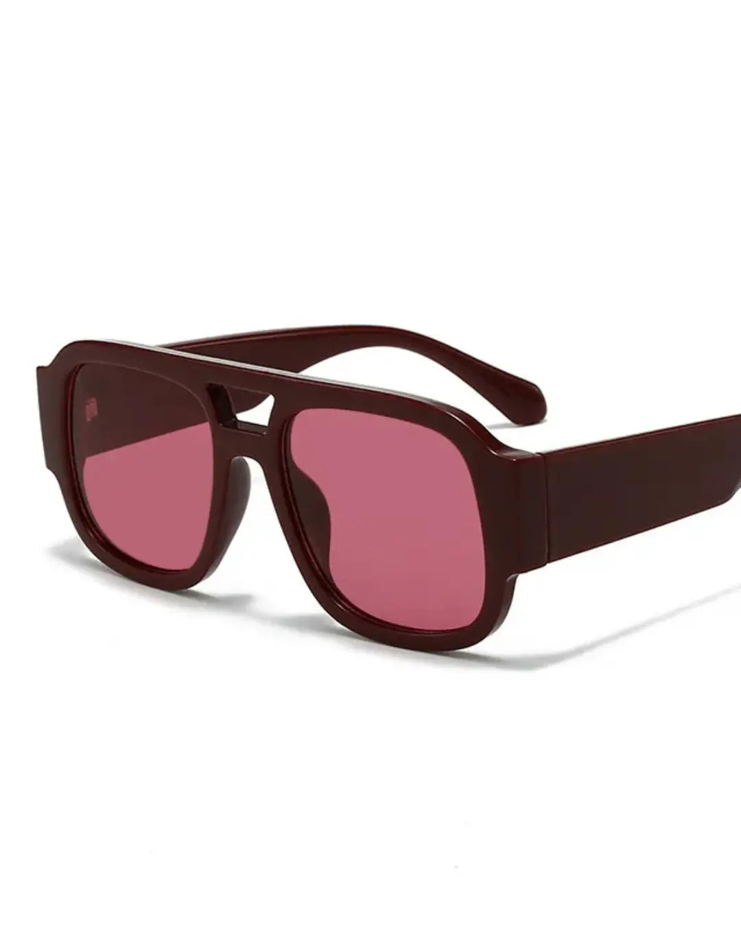 The Power Move Oversized Square Sunglasses Shadez of Glam