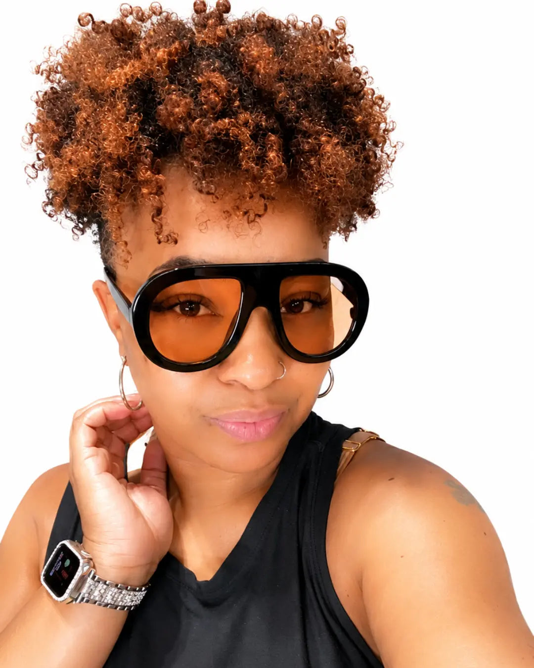 Unbothered Oversized Statement Sunglasses | Fashion Sunglasses for Women Shadez of Glam