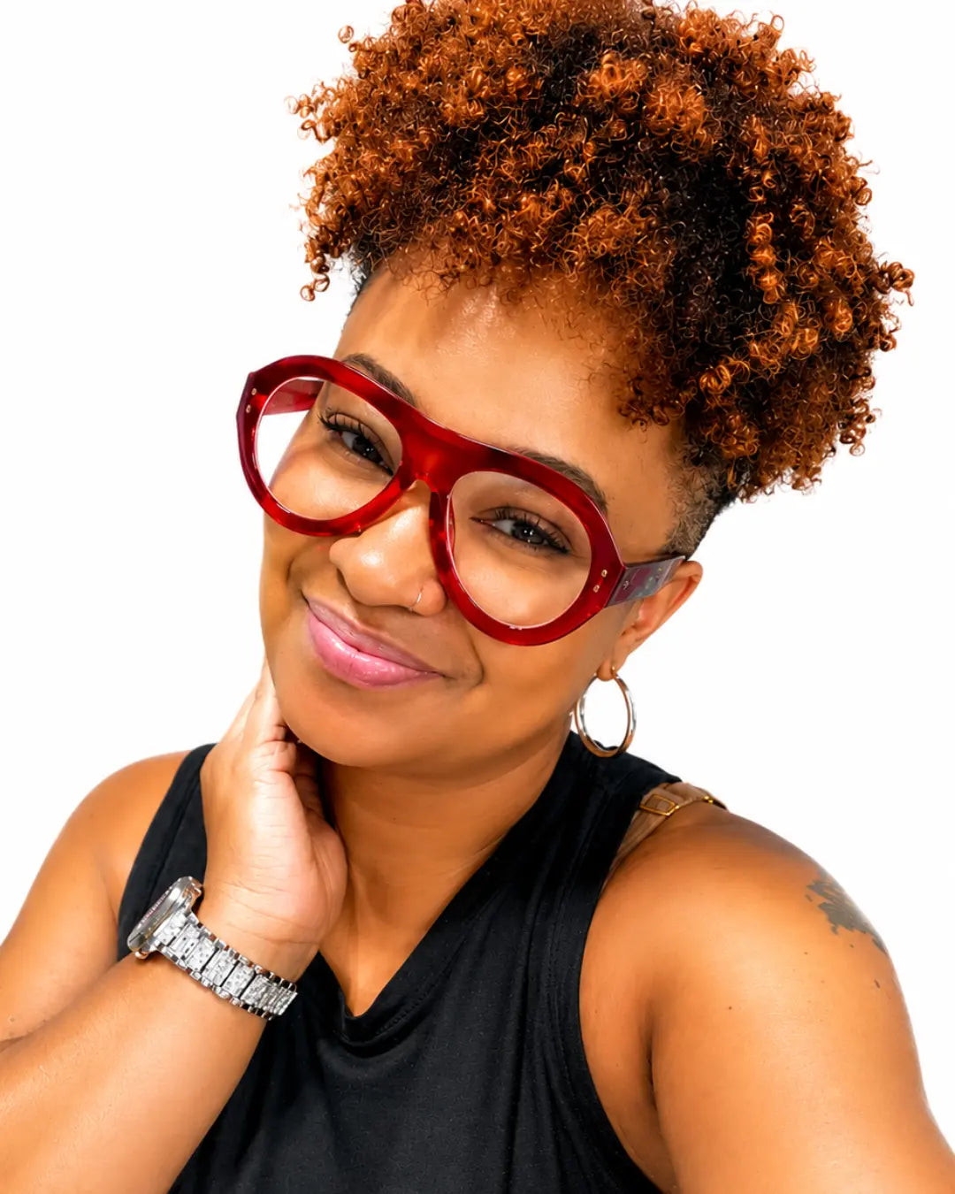 Whiskey Glaze Vintage Oversized Frames | Women's Retro Fashion Eyeglasses Shadez of Glam