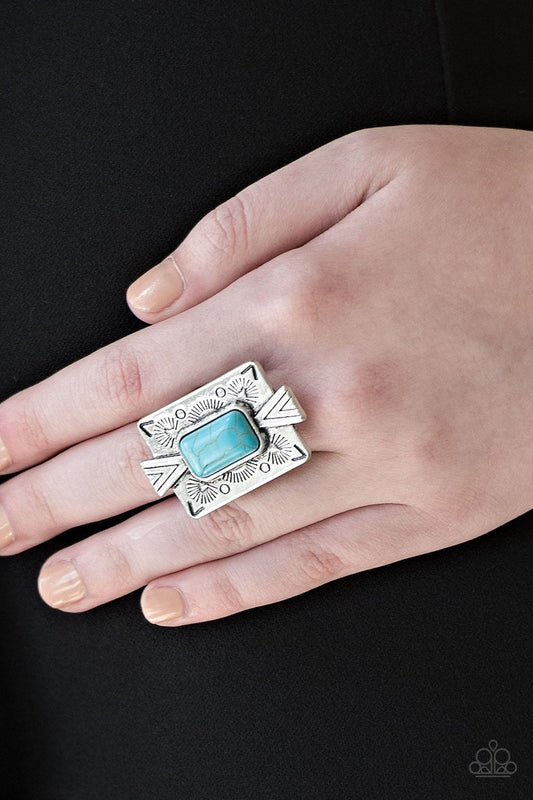 Stone Cold Couture- Blue Paparazzi Accessories