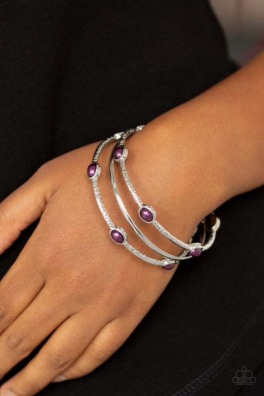 Bangle Belle - Purple Paparazzi Accessories
