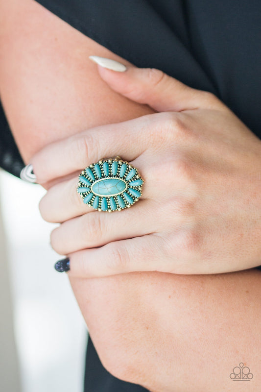 Cactus Cabana - Brass Paparazzi Accessories