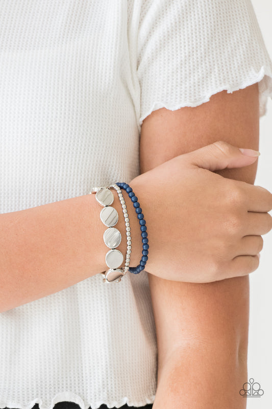 Beyond The Basics - Blue Paparazzi Accessories