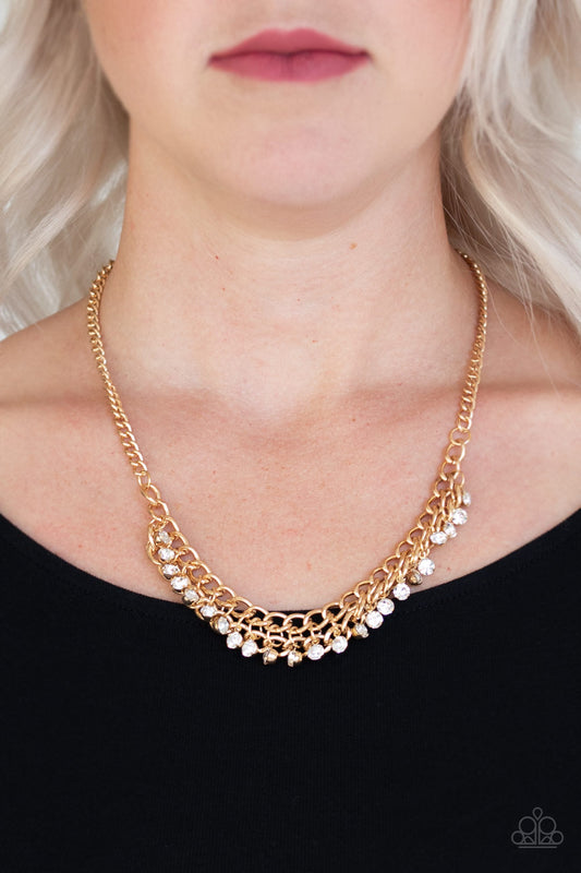 Glow and Grind - Gold Paparazzi Accessories