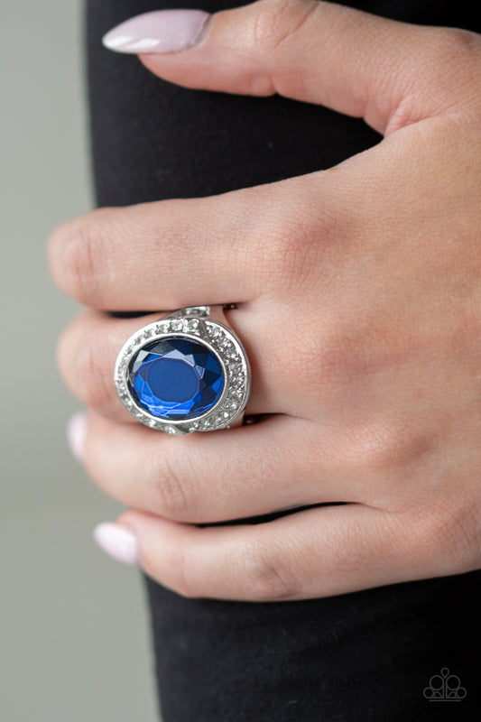Queen Scene - Blue Paparazzi Accessories
