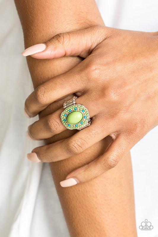 Colorfully Rustic - Green Paparazzi Accessories