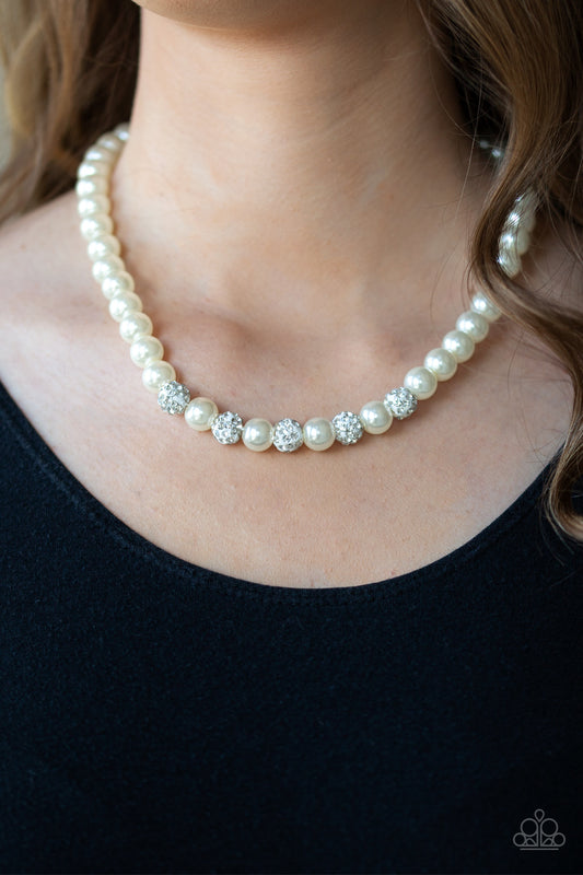 Posh Boss - White Paparazzi Accessories