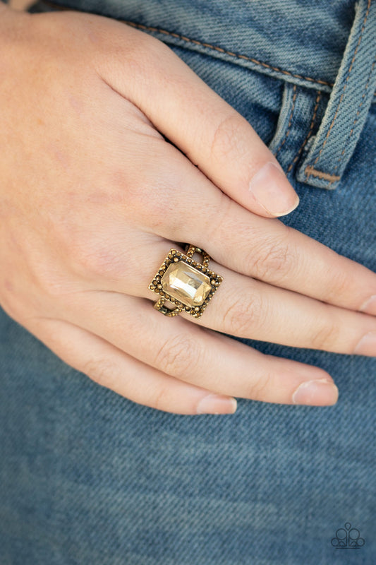 Utmost Prestige - Brass Paparazzi Accessories