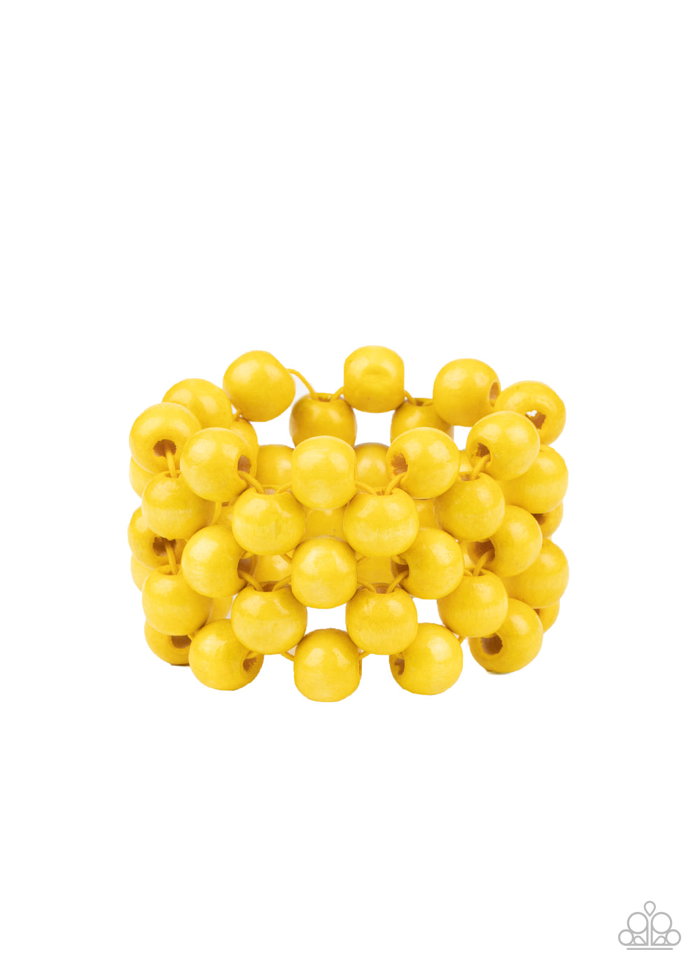 Tiki Tropicana - Yellow Paparazzi Accessories