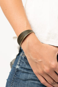 Off The Cuff Couture - Brass Paparazzi Accessories