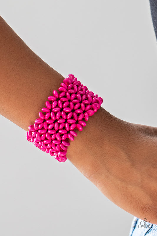 Island Expression - Pink Paparazzi Accessories