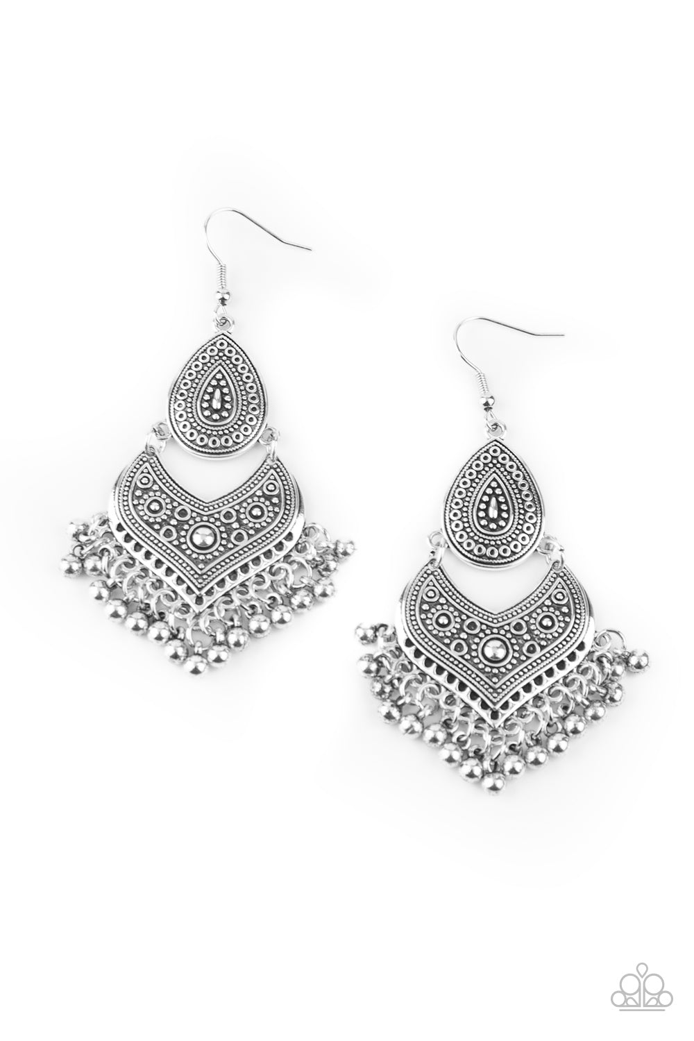 Music To My Ears - Silver Paparazzi Accessories