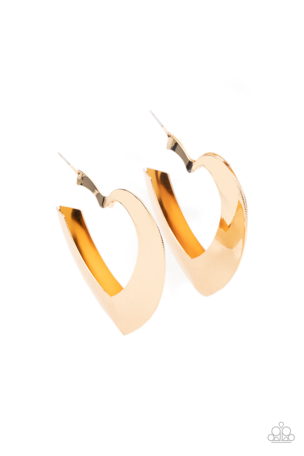 Heart-Racing Radiance - Gold Paparazzi Accessories