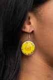 Forever Florals - Yellow Paparazzi Accessories