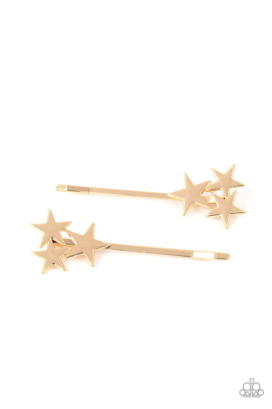 Suddenly Starstruck - Gold Paparazzi Accessories
