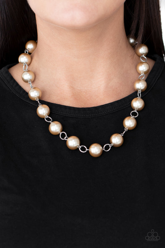 Ensconced in Elegance - Brown Paparazzi Accessories