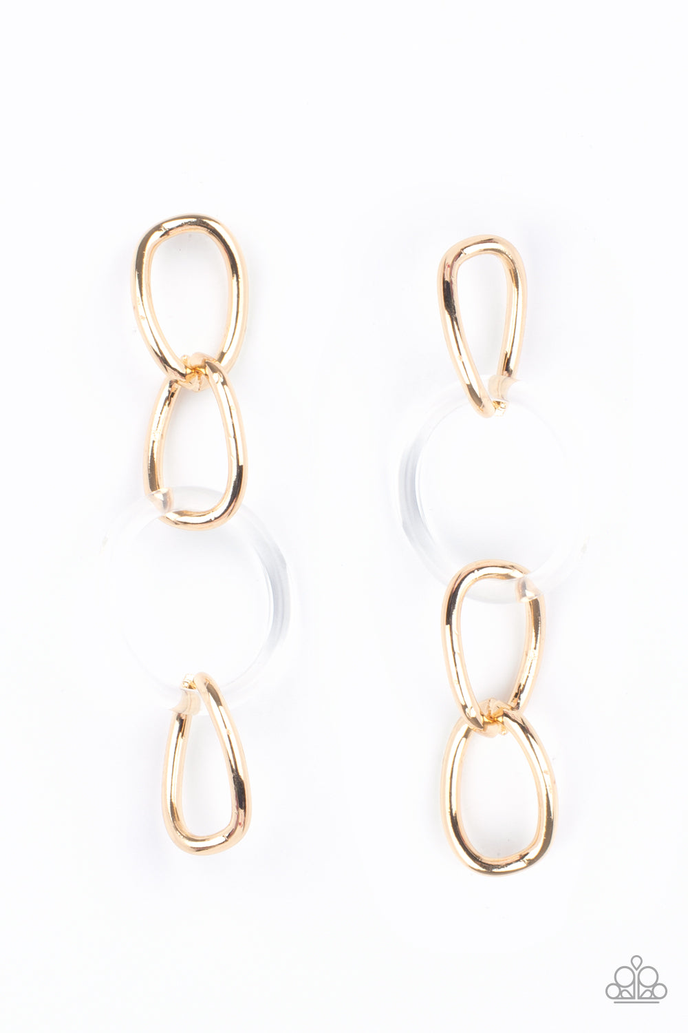 Talk In Circles - Gold Paparazzi Accessories