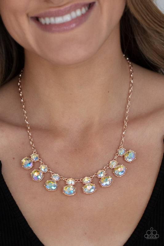 Cosmic Countess - Rose Gold Paparazzi Accessories