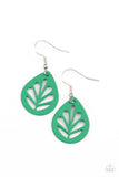 LEAF Yourself Wide Open - Green Paparazzi Accessories