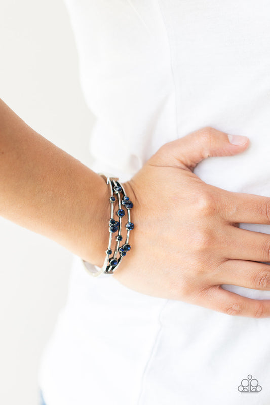 Cosmic Candescence - Blue Paparazzi Accessories
