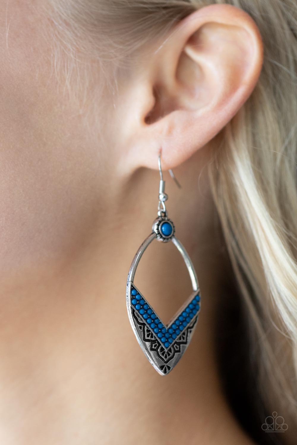 Indigenous Intentions - Blue Paparazzi Accessories
