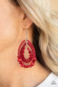 Prana Party - Red Paparazzi Accessories