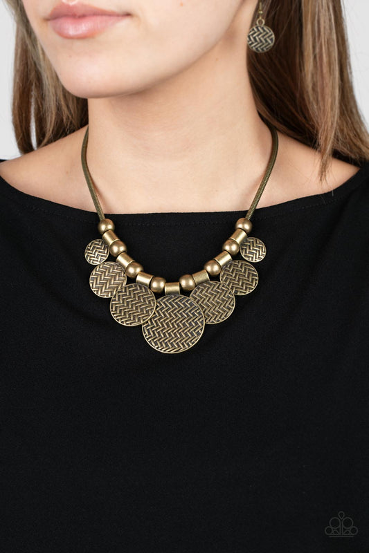Indigenously Urban - Brass Paparazzi Accessories