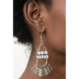 A FLARE For Fierceness - White Paparazzi Accessories