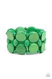 Beach Bravado - Green Paparazzi Accessories