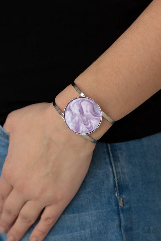 Colorful Cosmos - Purple Paparazzi Accessories