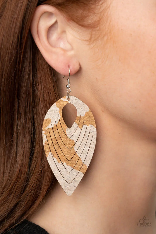 Cork Cabana - White Paparazzi Accessories