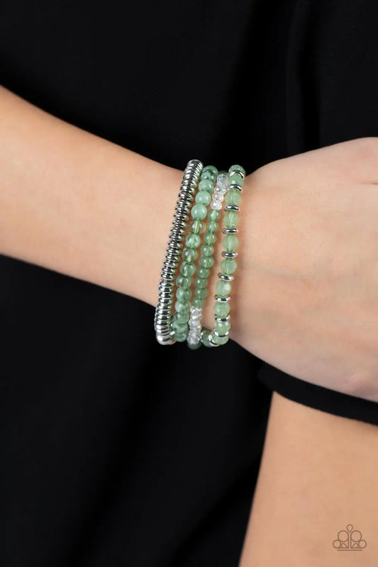 Destination Dreamscape - Green Paparazzi Accessories