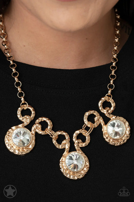 Hypnotized - Gold Paparazzi Accessories