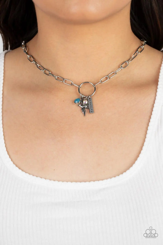 Inspired Songbird - Blue Paparazzi Accessories