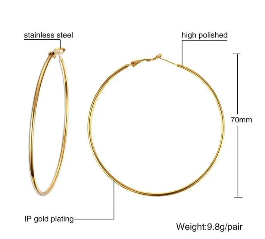 Large Hoops GlamChasyn