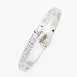 Love Lock Bangle Bracelet GlamChasyn