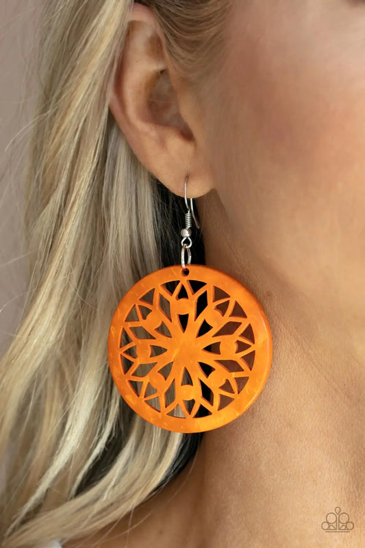 Ocean Canopy - Orange Paparazzi Accessories