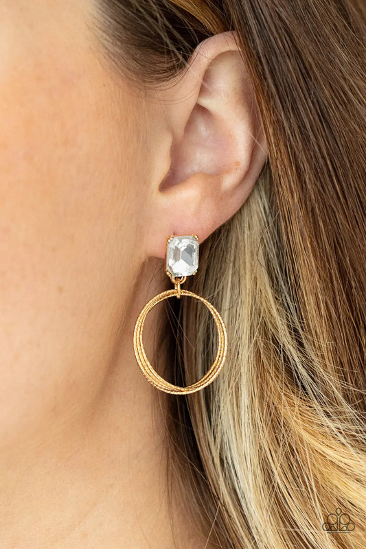 Prismatic Perfection - Gold Paparazzi Accessories