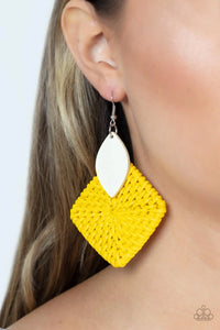 Sabbatical WEAVE - Yellow Paparazzi Accessories