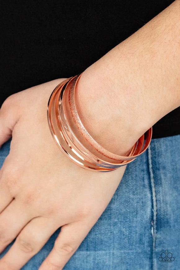 Stackable Style - Copper Paparazzi Accessories