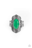 Taj Mahal Trendsetter - Green Paparazzi Accessories