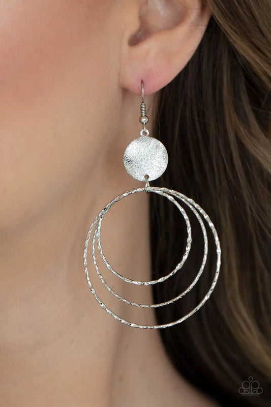 Universal Rehearsal - Silver Paparazzi Accessories